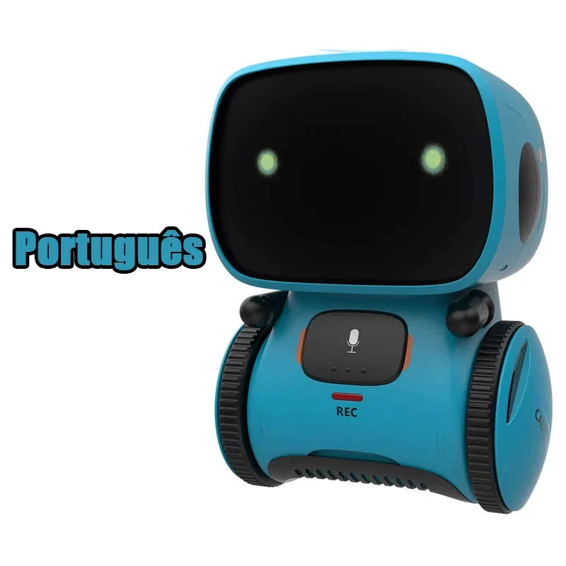 Newest Type Smart Robots Dance Voice Command 3 Languages Versions Touch Control Toys Interactive Robot Toy Gift for Children