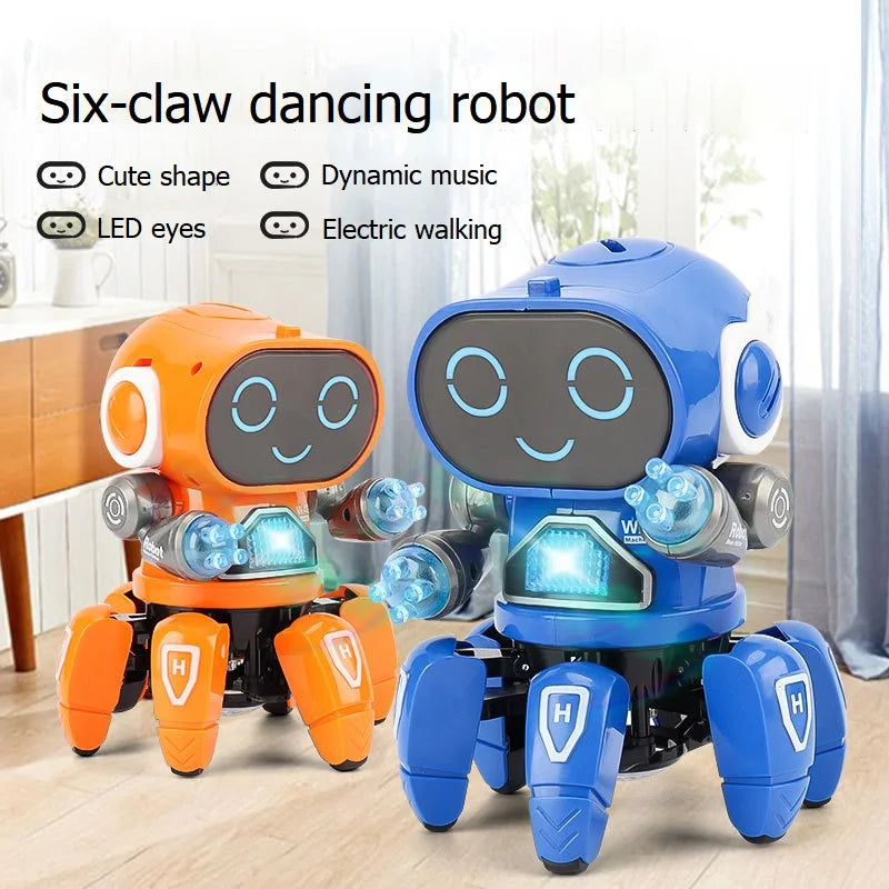 Emo Robot Smart Robots Dance Voice Command Sensor, Singing, Dancing, Repeating Robot Toy for Kids Boys and Girls Talkking Robots