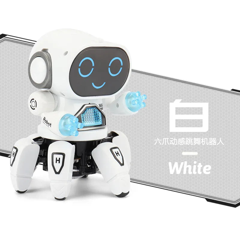 Emo Robot Smart Robots Dance Voice Command Sensor, Singing, Dancing, Repeating Robot Toy for Kids Boys and Girls Talkking Robots