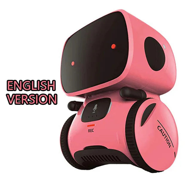 Newest Type Smart Robots Dance Voice Command 3 Languages Versions Touch Control Toys Interactive Robot Toy Gift for Children