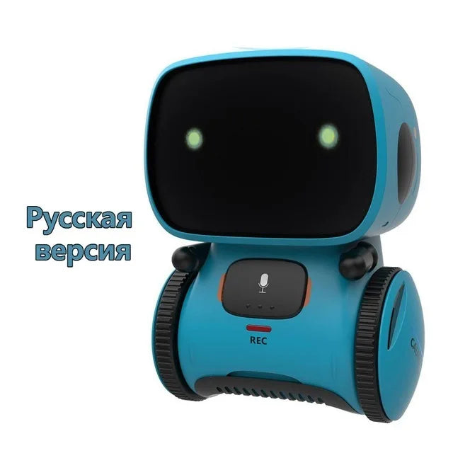 Emo Robot Smart Robots Dance Voice Command Sensor, Singing, Dancing, Repeating Robot Toy for Kids Boys and Girls Talkking Robots