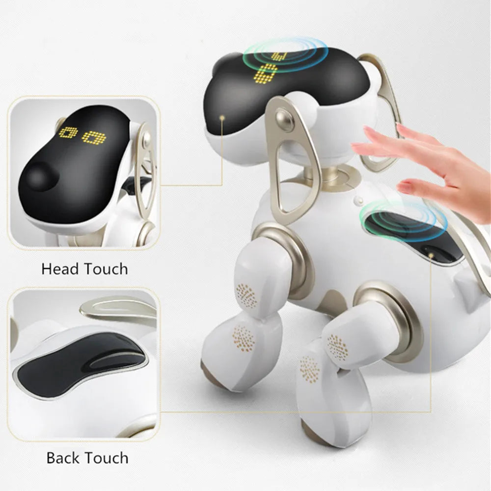 Pet Induction Robots Intelligent Voice Dialogue RC Robot Dog Toy Singing Dancing Robot Child Educational Toys Learning Machine