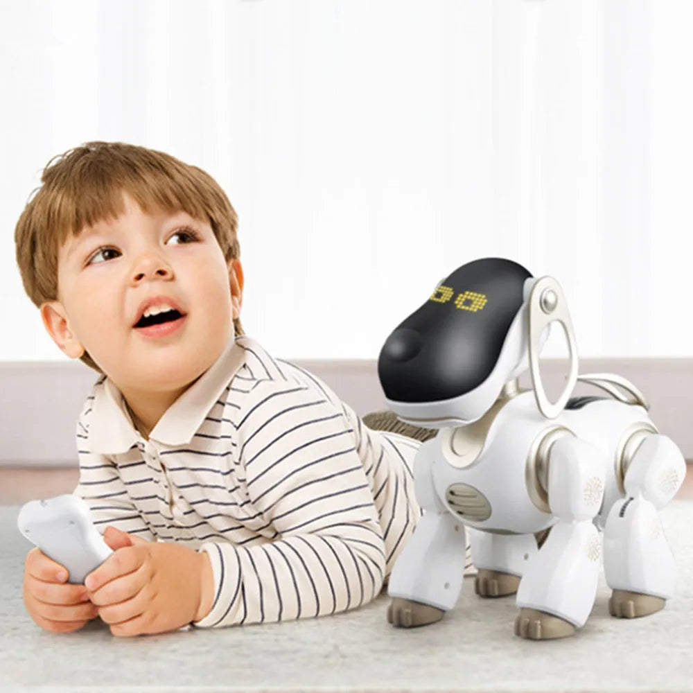 Pet Induction Robots Intelligent Voice Dialogue RC Robot Dog Toy Singing Dancing Robot Child Educational Toys Learning Machine