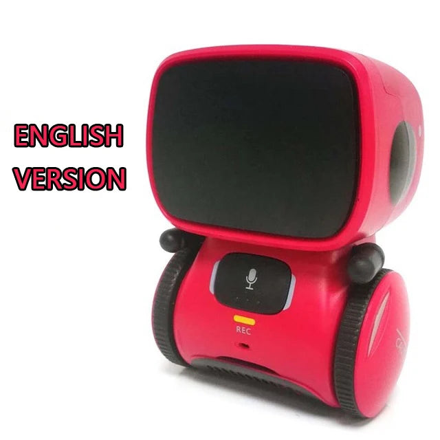 Emo Robot Smart Robots Dance Voice Command Sensor, Singing, Dancing, Repeating Robot Toy for Kids Boys and Girls Talkking Robots