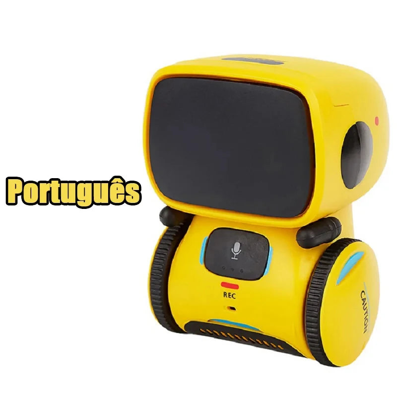 Newest Type Smart Robots Dance Voice Command 3 Languages Versions Touch Control Toys Interactive Robot Toy Gift for Children