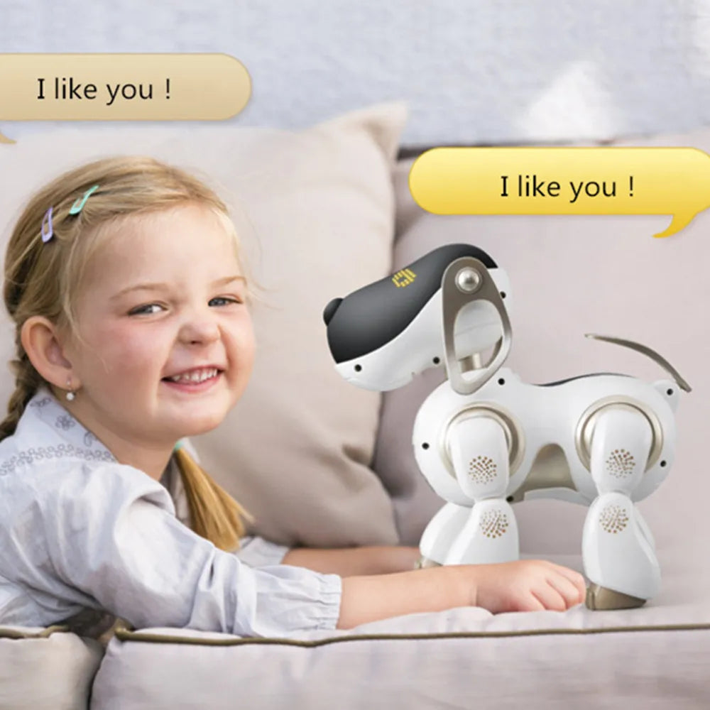 Pet Induction Robots Intelligent Voice Dialogue RC Robot Dog Toy Singing Dancing Robot Child Educational Toys Learning Machine