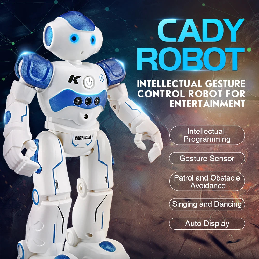 New Voice Robot Toy Smart Dancing Robot Interactive Toys Robots Intelligent Robotica Robo Christmas Gift for Children Singing