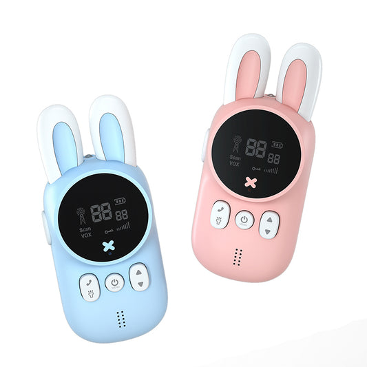 Kid Phone Electronic Walkie Talkie Toy for Children Portable Long Reception Distance Education Intercom Talking Machine