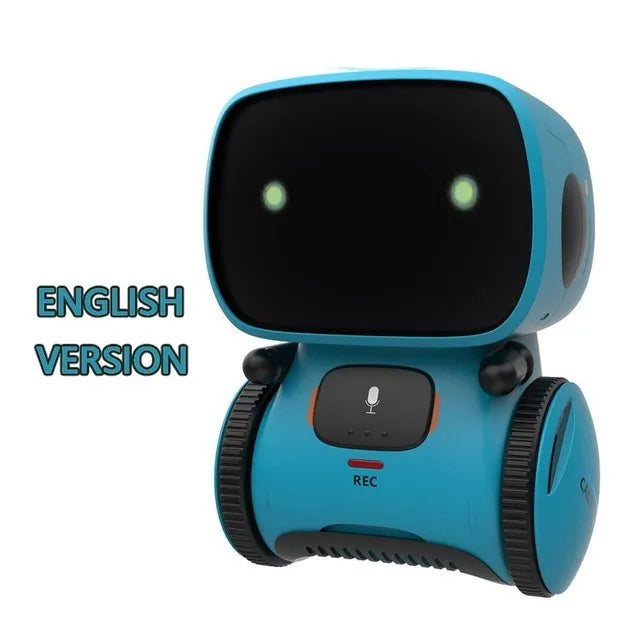 Emo Robot Smart Robots Dance Voice Command Sensor, Singing, Dancing, Repeating Robot Toy for Kids Boys and Girls Talkking Robots