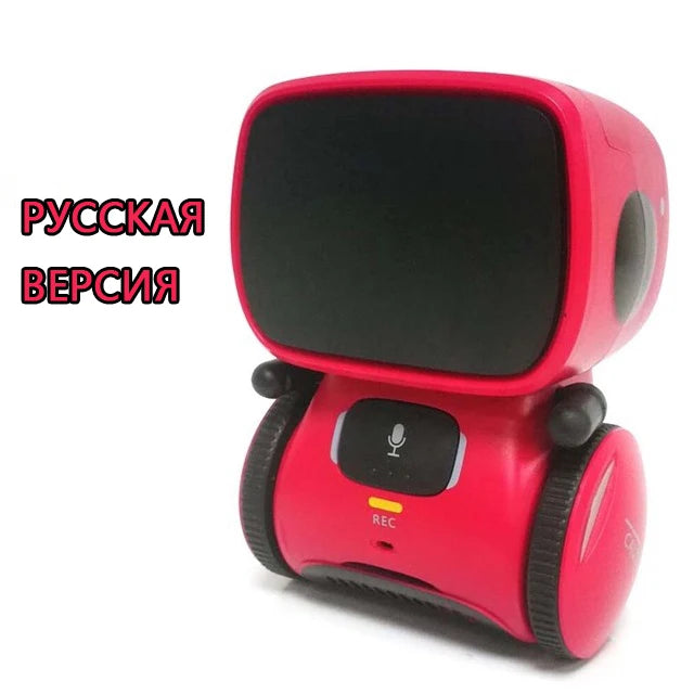 Emo Robot Smart Robots Dance Voice Command Sensor, Singing, Dancing, Repeating Robot Toy for Kids Boys and Girls Talkking Robots