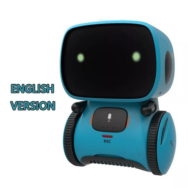 Newest Type Smart Robots Dance Voice Command 3 Languages Versions Touch Control Toys Interactive Robot Toy Gift for Children